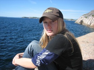 Tamara in 2007, during one of her many visits to Fair Island after Andre's death.