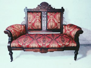 Tyler's upholstery work, made with a little bit of help from both Selanie and Matjames during Matjames's visit.